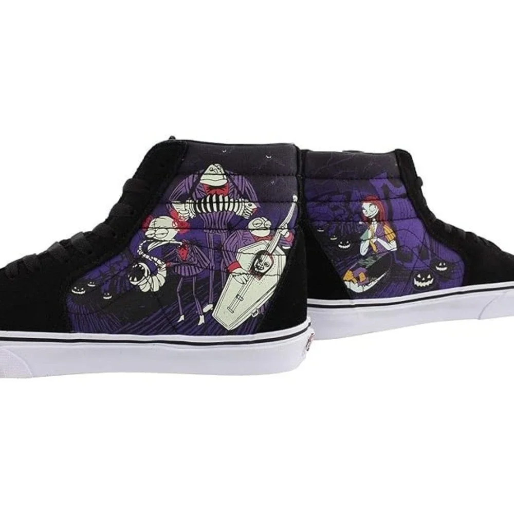 NiB Size 9.5 VANS Sk8-Hi x The Nightmare Before Christmas Jacks Lament GITD
